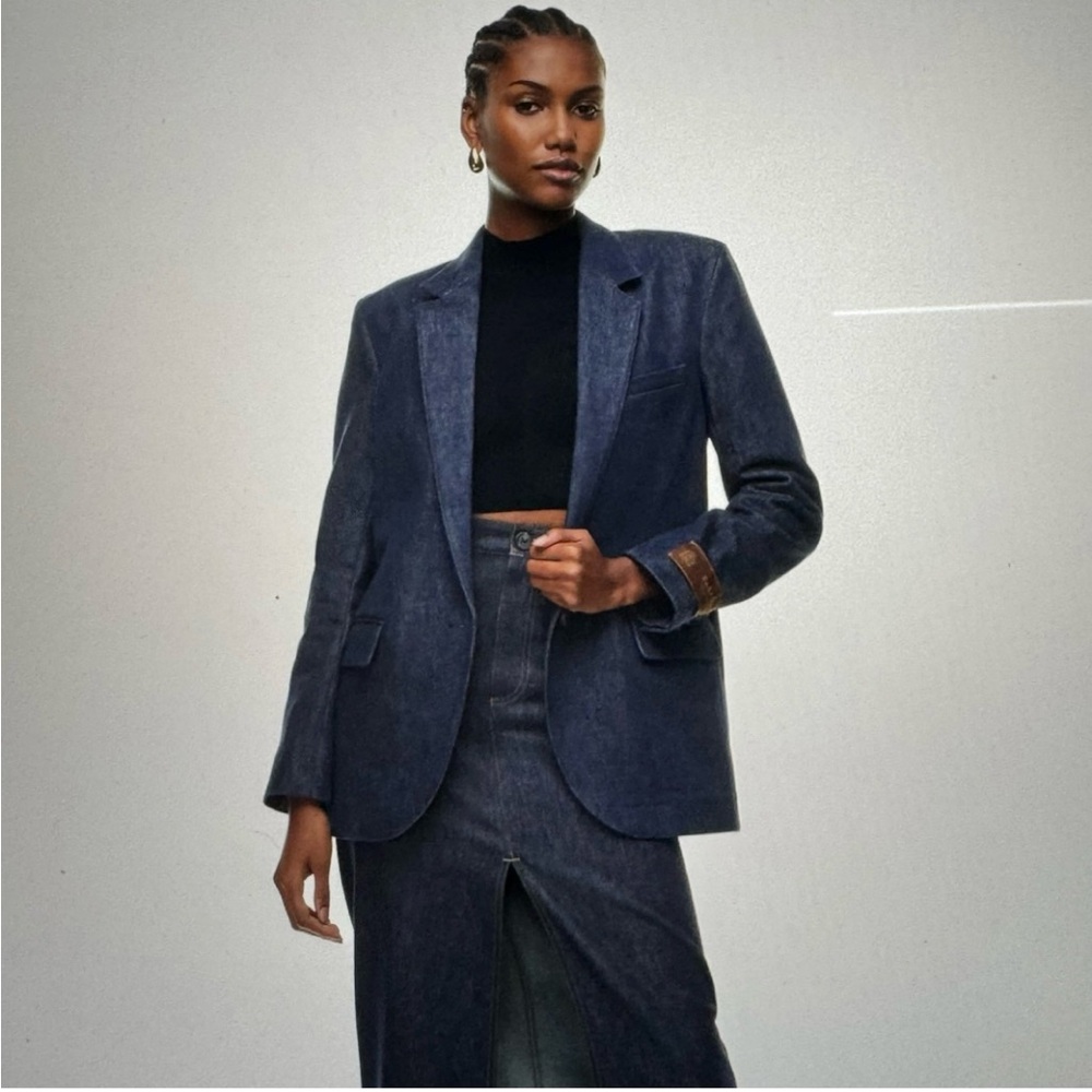 NWT Aritzia Babaton denim blazer